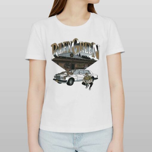 Official Riley Green Retro Rolls Royce Shirt