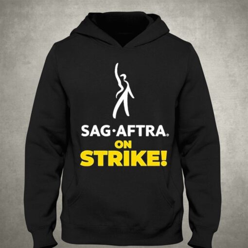 Official Sag Aftra On Strike T-shirt