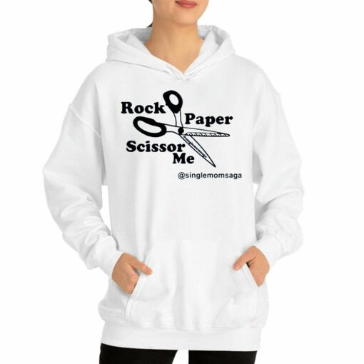 Official Sam Sparkswood Rock Paper Scissor Me Singlemomsaga Shirt