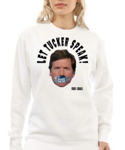 Official Sebastian Gorka Store Let Tucker Speak Shirt 4