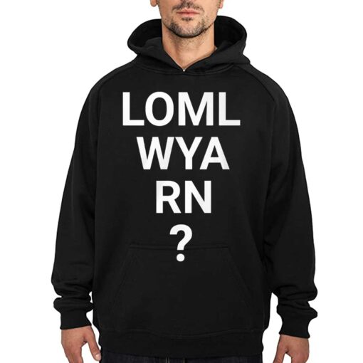 Official Smino Wearing Loml Wya Rn Sweatshirt Hoodie