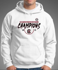 Official South Carolina Gamecocks 2023 Sec Womens Basketball Regular Season Champions T shirt 3