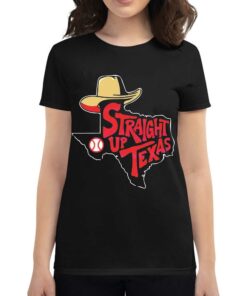 Official Straight Up Texas Svg Mlb Team Shirt