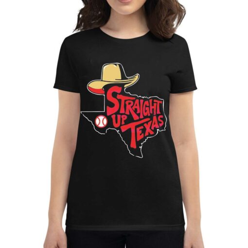 Official Straight Up Texas Svg Mlb Team Shirt