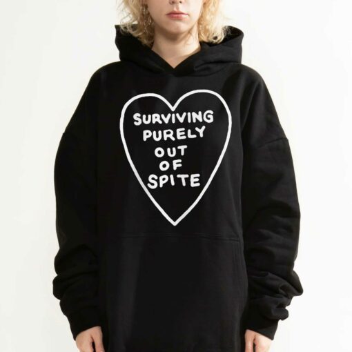 Official Surviving Purely Out Of Spite Sweatshirt