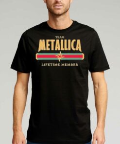 Official Team Metallica Lifetime Member Shirt Official Team Metallica Lifetime Member Shirt