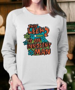 Official This Leek Is An Innocent Man Shirt 4