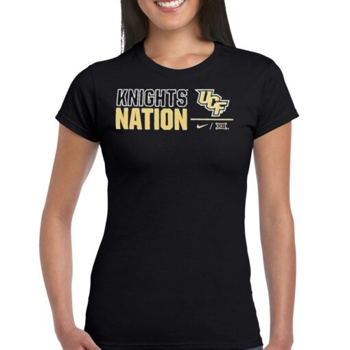 Official Ucf Knights Nike Big 12 Core Shirt