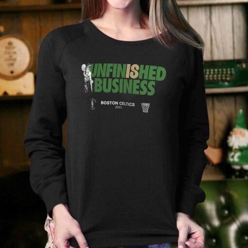 Official Unfinished Business Boston Celtics Shirt