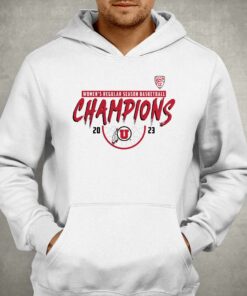 Official Utah Utes 2023 Pac 12 Womens Basketball Regular Season Champions T shirt 3