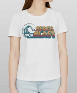 Official Wcw Beach Blast T-shirt Official Wcw Beach Blast T-shirt