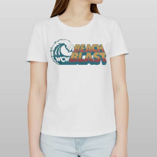 Official Wcw Beach Blast T-shirt