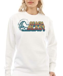 Official Wcw Beach Blast T shirt 4