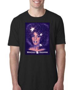 Official Whitney Houston Hall Of Fame By Tracie Ching Poster T-shirt Official Whitney Houston Hall Of Fame By Tracie Ching Poster T-shirt