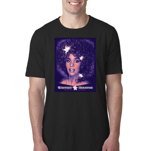 Official Whitney Houston Hall Of Fame By Tracie Ching Poster T-shirt