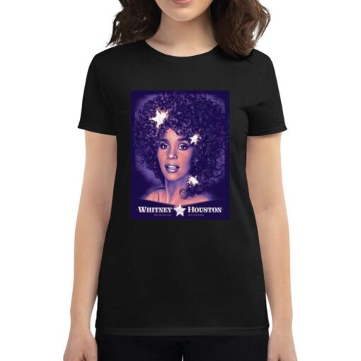 Official Whitney Houston Hall Of Fame By Tracie Ching Poster T-shirt