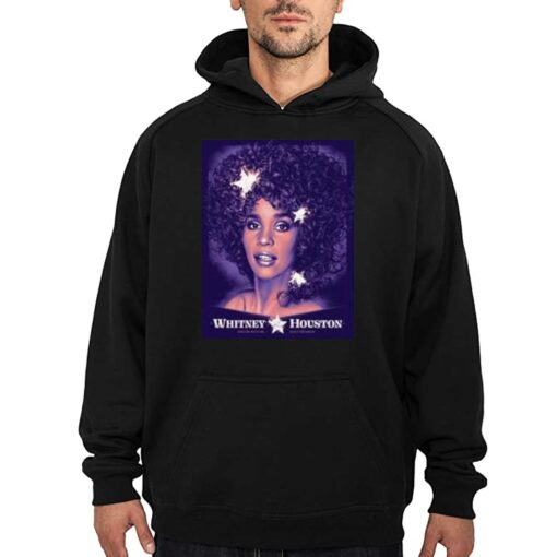 Official Whitney Houston Hall Of Fame By Tracie Ching Poster T-shirt