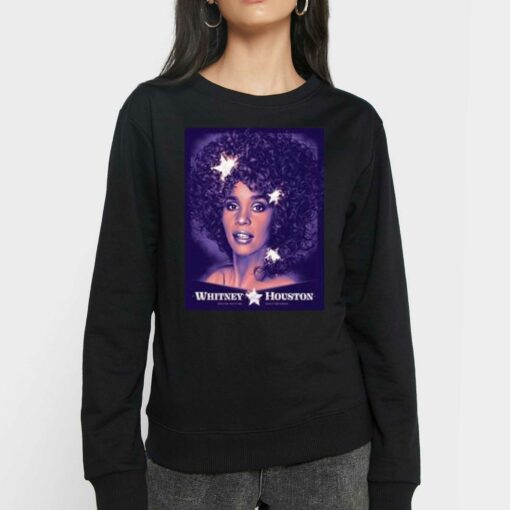 Official Whitney Houston Hall Of Fame By Tracie Ching Poster T-shirt