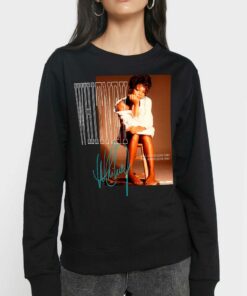Official Whitney Houston I Will Always Love You Washed Graphic Shirt 3 Official Whitney Houston I Will Always Love You Washed Graphic Shirt 4