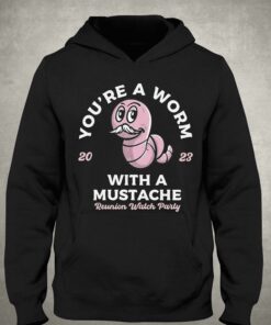 Official Worm With A Mustache Shirt 2 Official Worm With A Mustache Shirt 3