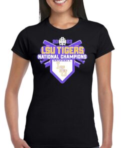 Official Youth Blue 84 Black Lsu Tigers 2023 Ncaa Mens Baseball College World Series Champions Schedule T-shirt