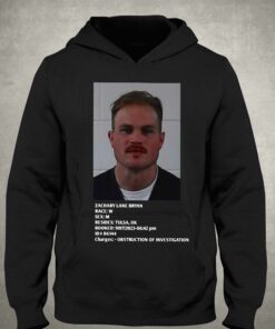 Official Zachary Lane Bryan Mugshot T shirt 3