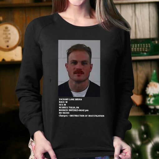 Official Zachary Lane Bryan Mugshot T-shirt