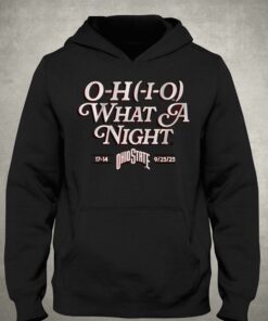 Ohio State O h i o What A Night T shirt 3