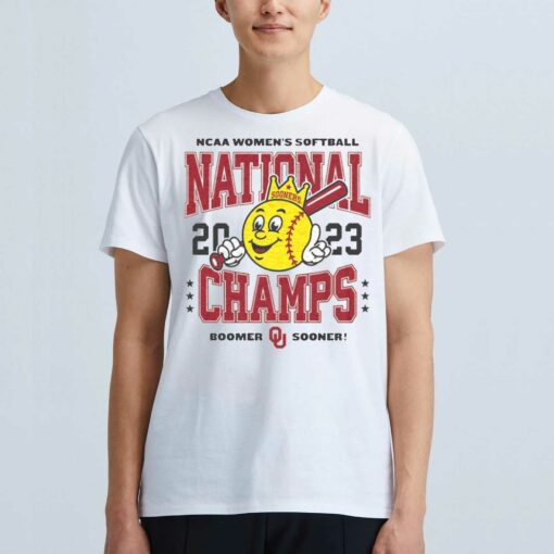 Oklahoma 2023 Softball Wcws Champions T-shirt