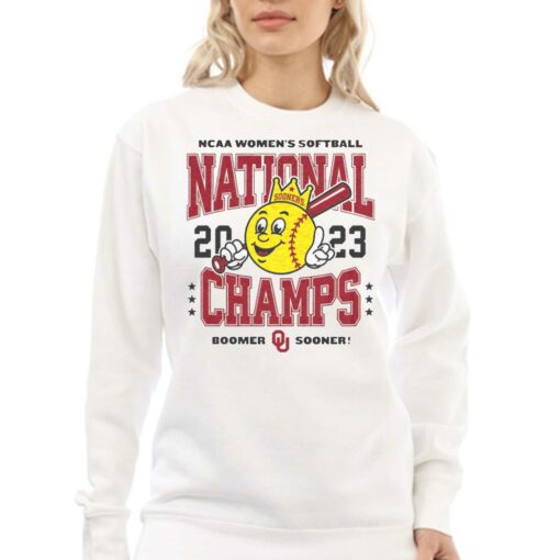 Oklahoma 2023 Softball Wcws Champions T-shirt