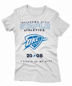 Oklahoma City Thunder Nba X Staple Home Team T-shirt Oklahoma City Thunder Nba X Staple Home Team T-shirt