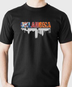 Oklahoma Skyline Sports Teams Shirt Oklahoma Skyline Sports Teams Shirt