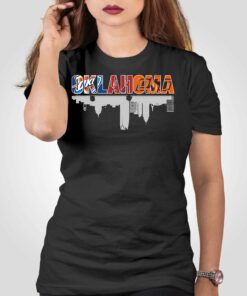 Oklahoma Skyline Sports Teams Shirt Oklahoma Skyline Sports Teams Shirt