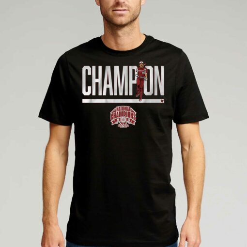 Oklahoma Softball Jayda Coleman Champion Shirt