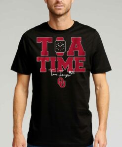 Oklahoma Softball Tiare Jennings Tia Time Logo T shirt 1