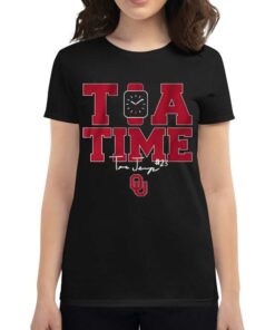 Oklahoma Softball Tiare Jennings Tia Time Logo T-shirt 1 Oklahoma Softball Tiare Jennings Tia Time Logo T shirt 2