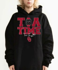 Oklahoma Softball Tiare Jennings Tia Time Logo T-shirt 2 Oklahoma Softball Tiare Jennings Tia Time Logo T shirt 3