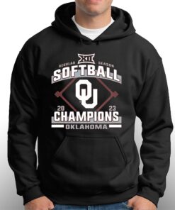 Oklahoma Sooners 2023 Big 12 Softball Regular Season Champions T-shirt 2 Oklahoma Sooners 2023 Big 12 Softball Regular Season Champions T shirt 3
