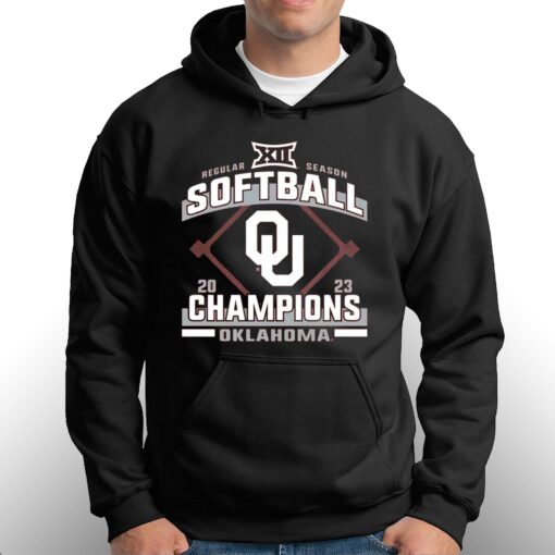 Oklahoma Sooners 2023 Big 12 Softball Regular Season Champions T-shirt