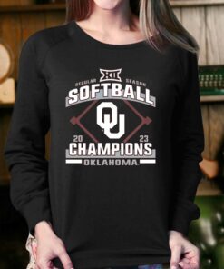 Oklahoma Sooners 2023 Big 12 Softball Regular Season Champions T-shirt 3 Oklahoma Sooners 2023 Big 12 Softball Regular Season Champions T shirt 4