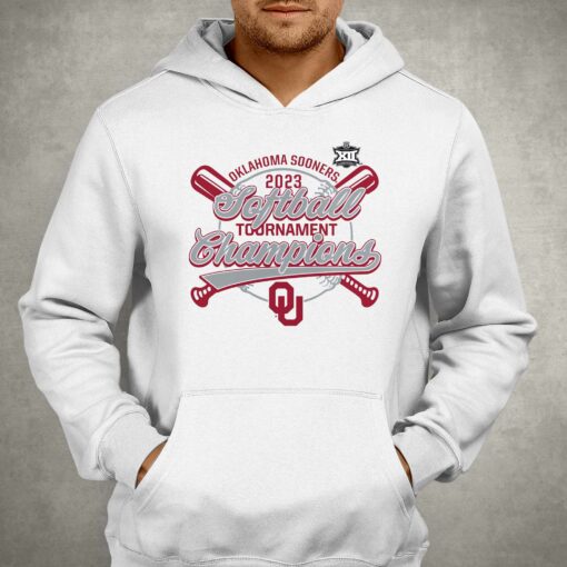 Oklahoma Sooners 2023 Ncaa Big 12 Softball Conference Tournament Champions T-shirt