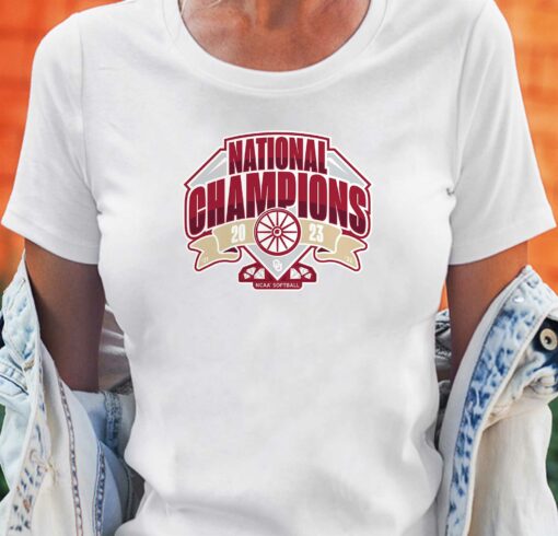 Oklahoma Sooners 2023 Ncaa Softball Women’s College World Series Champions Logo T-shirt