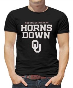 Oklahoma Sooners Champion Red River Rivalry Slogan T shirt 1