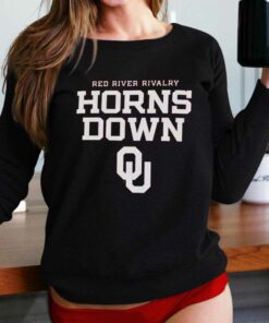 Oklahoma Sooners Champion Red River Rivalry Slogan T shirt 2