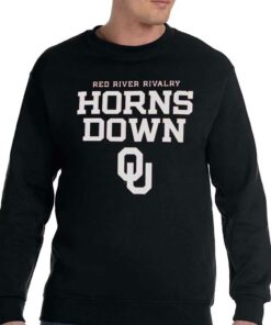 Oklahoma Sooners Champion Red River Rivalry Slogan T shirt 4