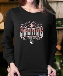 Oklahoma Sooners Crimson 2023 Big 12 Womens Basketball Champions Shirt 3 Oklahoma Sooners Crimson 2023 Big 12 Womens Basketball Champions Shirt 4