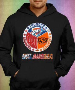 Oklahoma Sports Teams Shirt Thunder Cowboys And Sooners 2 Oklahoma Sports Teams Shirt Thunder Cowboys And Sooners 3