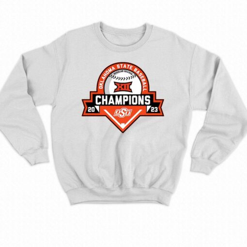 Oklahoma State Cowboys 2023 Big 12 Baseball Regular Season Champions T-shirt