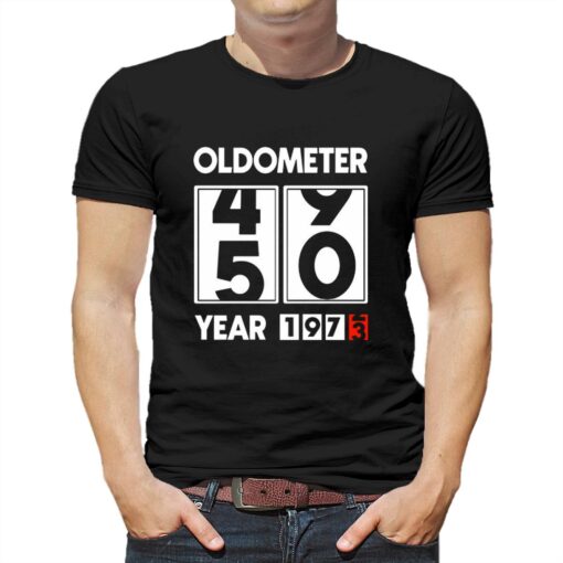 Oldometer 50 Year 1973 T-shirt