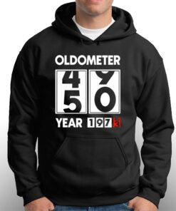 Oldometer 50 Year 1973 T-shirt 2 Oldometer 50 Year 1973 T shirt 3